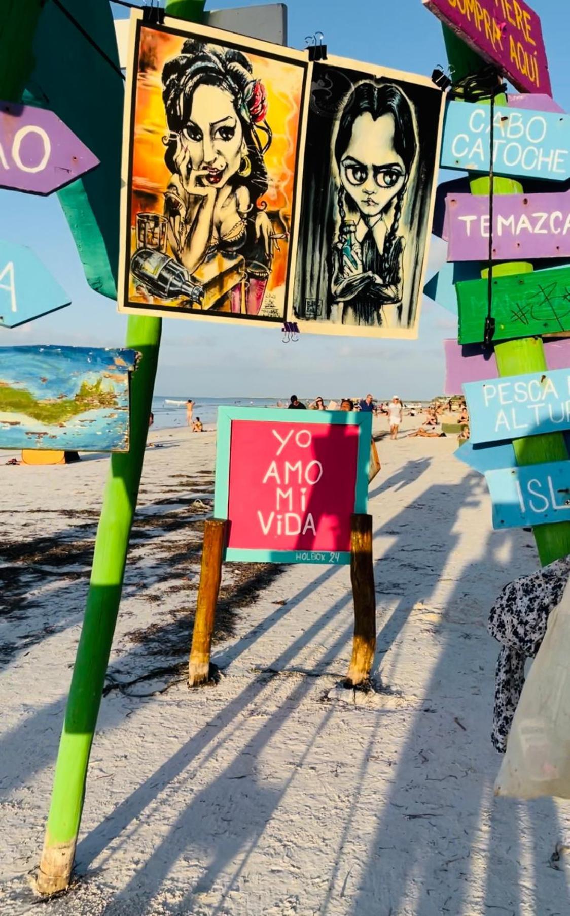 Pachamama Holbox - Hostel & Private Apartments Ilha Holbox Exterior foto